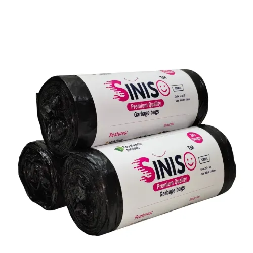 Image of Brand - Leak Proof Eco-Friendly Garbage bags | Small 17x19 inches|30 bags x 3 Roll-90 bags| For Dry & Wet Waste | Black 