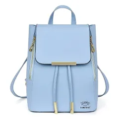 Leather Retail Girls Faux Leather bagpack,College Bag