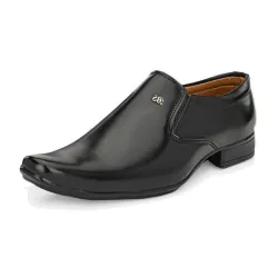 Leatherkraft Formal Heeled Slip-On Shoes