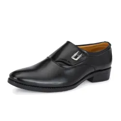 Leatherkraft Mid-Top Formal Slip-On Shoes