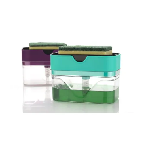 Image of LEAWALL 2 in 1 Liquid Soap Dispenser 