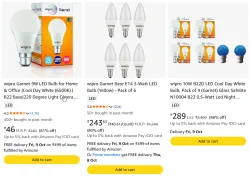 LED Bulbs at minimum 63% Discount
