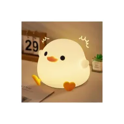LED Kids Night Lights Touch Sensor, USB Rechargeable, 7-Color Changing Lamp for Kids’ Room & Baby Gift | Night Light | (DODO Duck LAMP)