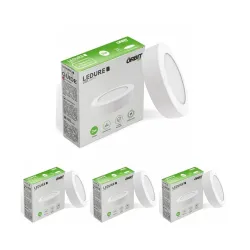 LEDURE Orbit 3W LED Surface Striker Light Warm White Pack of 4