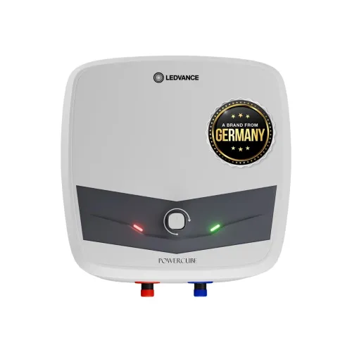 Image of Ledvance Powercube Geyser 15 Ltr | Storage Water Heater for Home and Kitchen