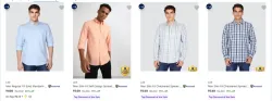 LEE Casual Shirts at minimum 63% Discount