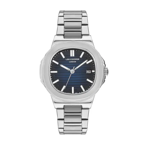 Image of Lee Cooper Analog Blue Round Dial Men's Watch - LC07368.390