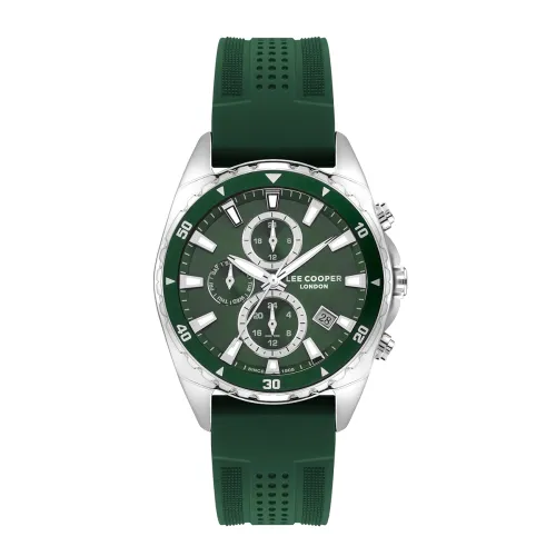 Image of Lee Cooper Analog Green Dial Men's Watch-LC07527.377