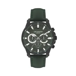 Lee Cooper Analog Green Dial Mens Watch