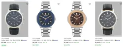 LEE COOPER  Analog Watch - For Men Minimum 80% Discount