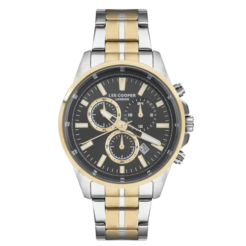 Image of Lee Cooper Chronograph Grey Round Dial Men's Watch - LC07277.260