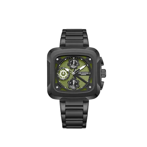 Image of Lee Cooper Gun Square Dial Men’s Watch