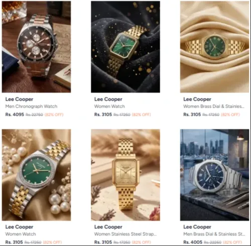 Image of Lee cooper men's watch @ up to 82% discount