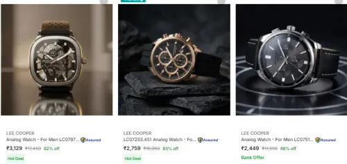 Image of Lee Cooper Men's Watches @ Upto 86% Discount 