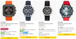 Lee Cooper Mens Watch at minimum 80% Discount