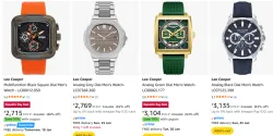 Lee Cooper Mens Watches Upto 86% Discount