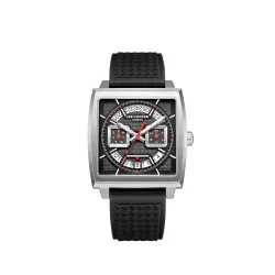 Lee Cooper Multifunction Black Square Dial Mens Watch - LC08065.351