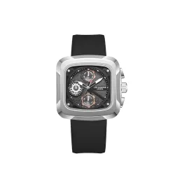 Lee Cooper Multifunction Black Square Dial Mens Watch - LC08012.361