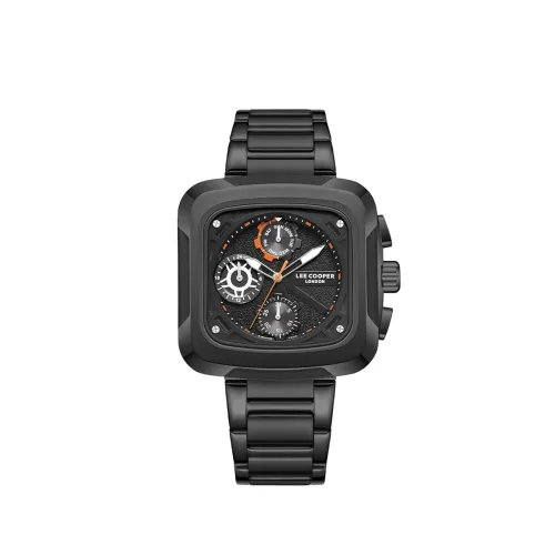Image of Lee Cooper Multifunction Gun Square Dial Men's Watch - LC08013.060