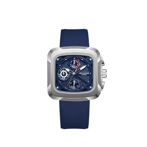 Image of Lee Cooper Multifunction Blue Square Dial Men's Watch