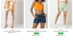Lee Cooper Women Clothes Starting @ ₹260