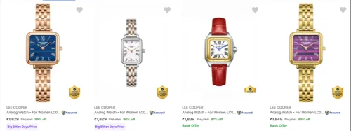 Image of LEE COOPER Wrist Watches at minimum 64% Discount