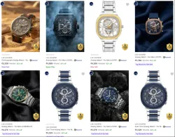 LEE COOPER Wrist Watches at minimum 84% Discount