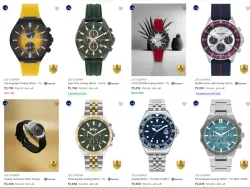 LEE COOPER Mens Wrist Watches at minimum 85% Discount