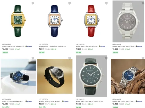 Image of Lee Cooper Wrist Watches Upto 85% Discount