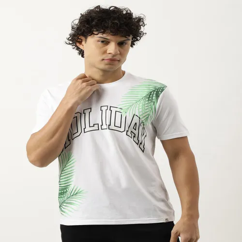 Image of Lee Graphic Printed Round Neck T-shirt