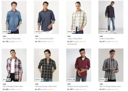 Lee Men's Shirts up to 70% Discount