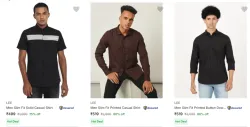 Lee Mens Casual Shirts @ Up to 80% Discount