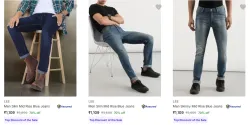 Lee Mens Jeans at minimum 70% Discount