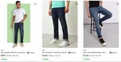 Lee Mens Jeans upto 72% discount 