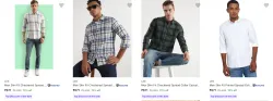 Lee Mens Shirts at minimum 70% Discount