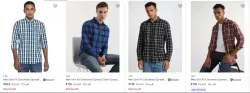 Lee Mens Shirts upto 70% discount 