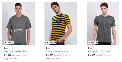 Image of Lee Store Mens clothing Upto 80% Off