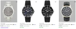 Lee Cooper Mens Wrist Watches at minimum 80% Discount