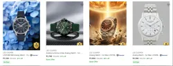 Lee Cooper Mens Wrist Watches at minimum 80% Discount