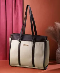 LEGAL BRIBE Women Beige Tote