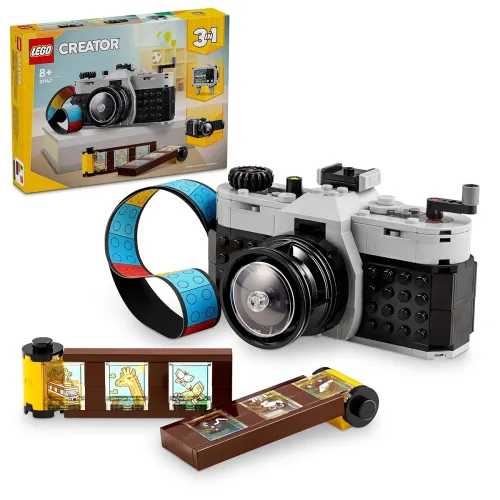 Image of LEGO Creator Retro Camera 3in1 Toy 31147