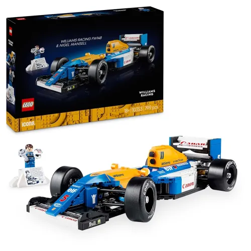 Image of LEGO Icons Williams FW14B Car Set 10353, Adult Build, Desk Decor