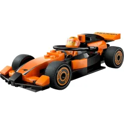 LEGO City F1 Driver with McLaren Race Car Mini Vehicle Toy Playset 60442 Building Blocks Toys for 6+ Gift for Boys and G