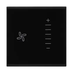 Legrand Lyncus 2M 100W Touch Fan Regulators | PMMA Mechanism, Electronic Enclosure, Polycarbonate, Double module mechani