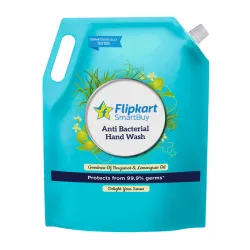 Flipkart SmartBuy Anti-Bacterial Lemongrass & Bergamot Moisturising Hand Wash Refill Pouch (1.5 L)