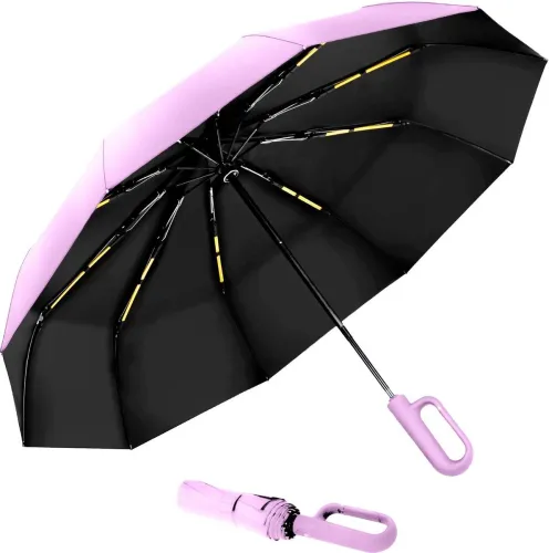 Image of Lengloy Windproof Automatic Travel Umbrella
