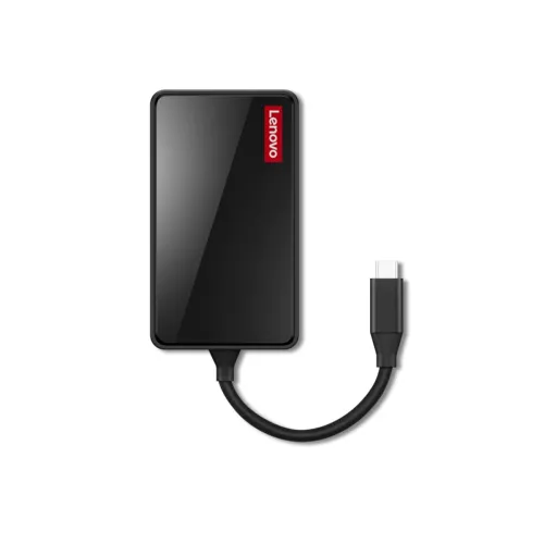 Image of Lenovo 100 USB-C Travel Dock Charging Host Upto 100W | 3xUSB-A 3.0