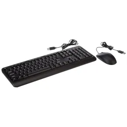 Lenovo 160 Keyboard & Mouse Wired Combo Waterproof Exoskeleton