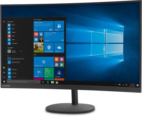 Image of Lenovo D32qc-20 32" QHD Curved Monitor