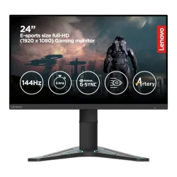 Lenovo G24-20 23.8 Inch FHD IPS Gaming Monitor 165Hz 0.5ms